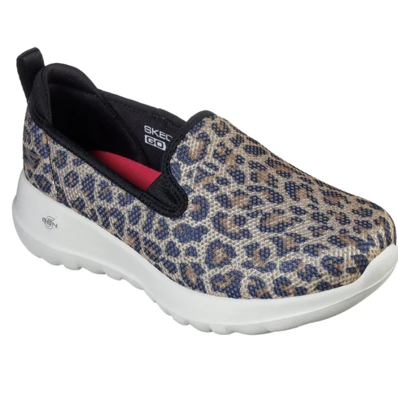 Skechers Leopard Print Go Walk Joy Fiery - Picture 13 of 13